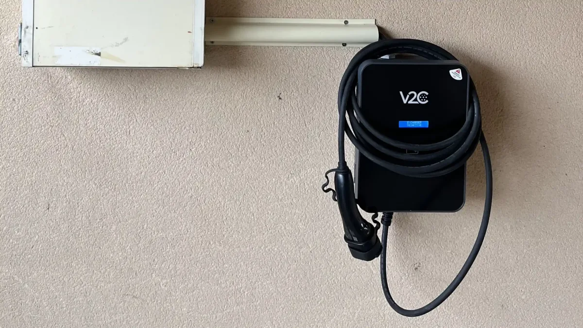 Borne de recharge IRVE à Champigny-sur-Marne