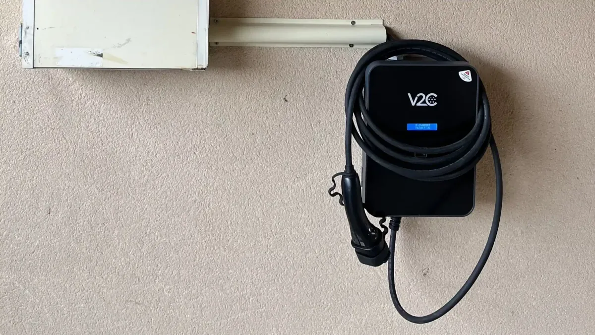 Borne de recharge IRVE à Champigny-sur-Marne